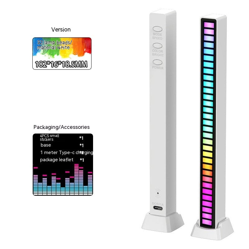 16 lub 32 paski świetlne LED RGB do nastrojowego oświetlenia i muzyki Cuisine Pratique Polska