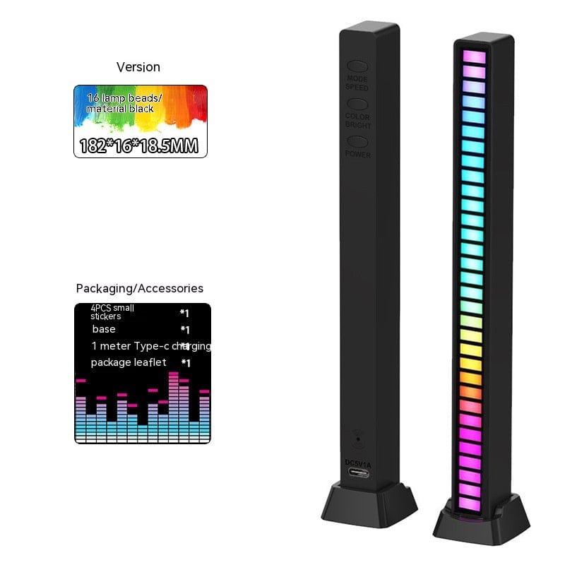 16 lub 32 paski świetlne LED RGB do nastrojowego oświetlenia i muzyki Cuisine Pratique Polska