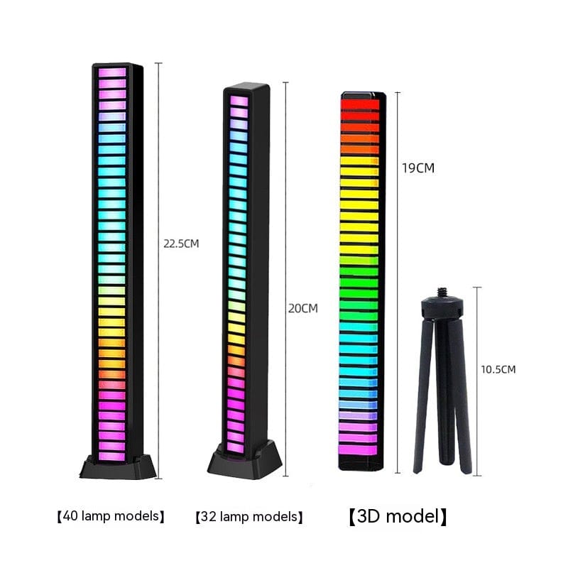 16 lub 32 paski świetlne LED RGB do nastrojowego oświetlenia i muzyki Cuisine Pratique Polska