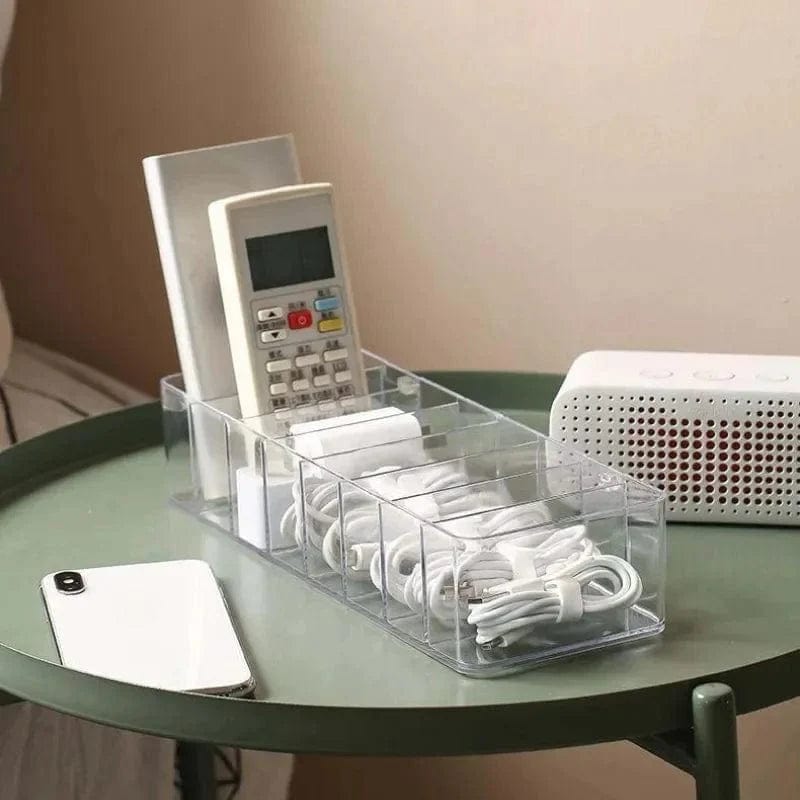 8-komorowy przezroczysty schowek na kabel do ładowania Cuisine Pratique Polska