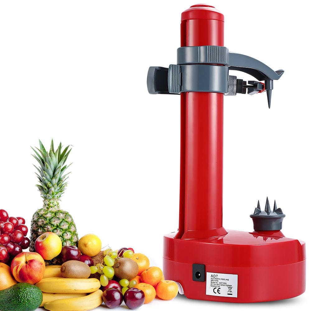 Automatyczna obieraczka do warzyw i owoców : Épluch'Too™ Czerwony Cuisine Pratique Polska