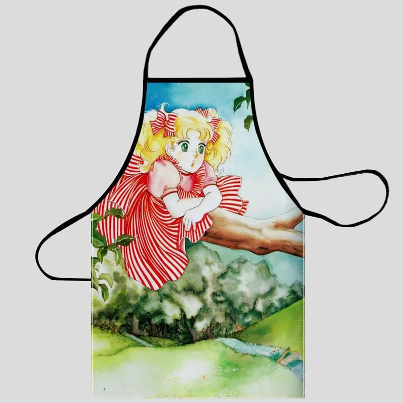 Damski fartuch kuchenny z tkaniny Oxford - fartuch do sprzątania z kieszenią 11 / 68X95cm Cuisine Pratique Polska