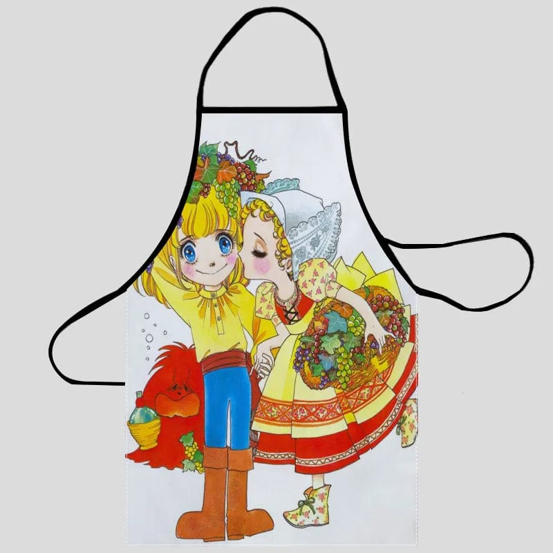 Damski fartuch kuchenny z tkaniny Oxford - fartuch do sprzątania z kieszenią 4 / 68X95cm Cuisine Pratique Polska