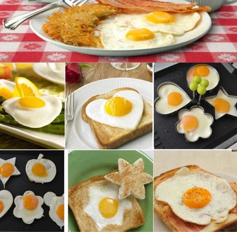 Dziurkacz w kształcie serca ze stali nierdzewnej - narzędzie kuchenne do naleśników i omletów - akcesoria kuchenne Cuisine Pratique Polska