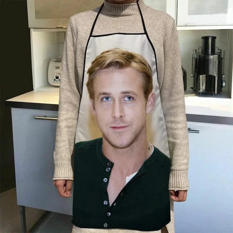 Fartuch kuchenny z nadrukiem Ryan Gosling 10 / 68x95cm Cuisine Pratique Polska