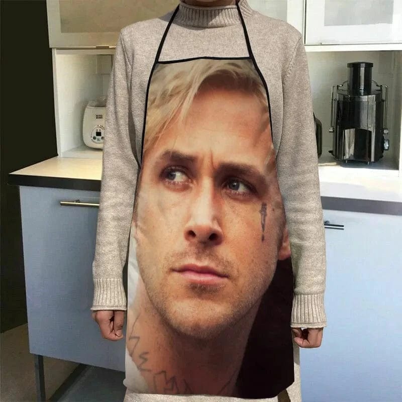 Fartuch kuchenny z nadrukiem Ryan Gosling 13 / 68x95cm Cuisine Pratique Polska
