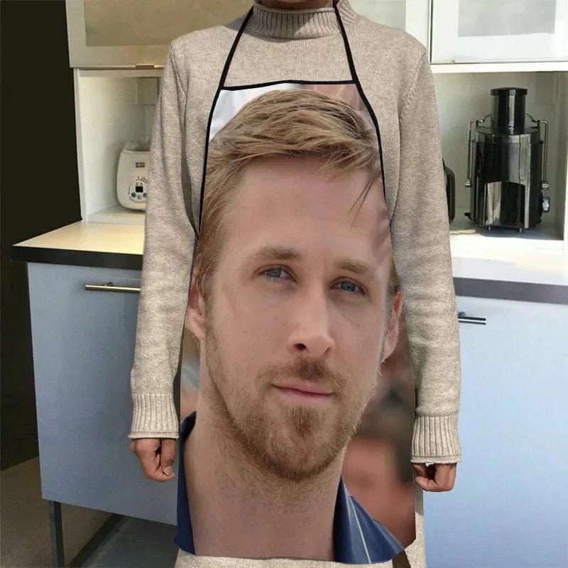 Fartuch kuchenny z nadrukiem Ryan Gosling 16 / 68x95cm Cuisine Pratique Polska