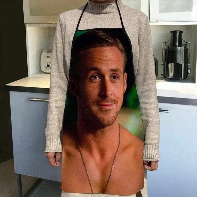 Fartuch kuchenny z nadrukiem Ryan Gosling 17 / 68x95cm Cuisine Pratique Polska