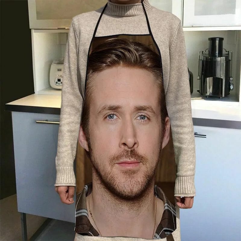 Fartuch kuchenny z nadrukiem Ryan Gosling 18 / 68x95cm Cuisine Pratique Polska