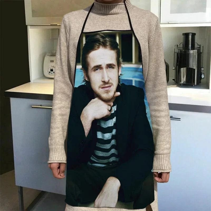 Fartuch kuchenny z nadrukiem Ryan Gosling 19 / 68x95cm Cuisine Pratique Polska