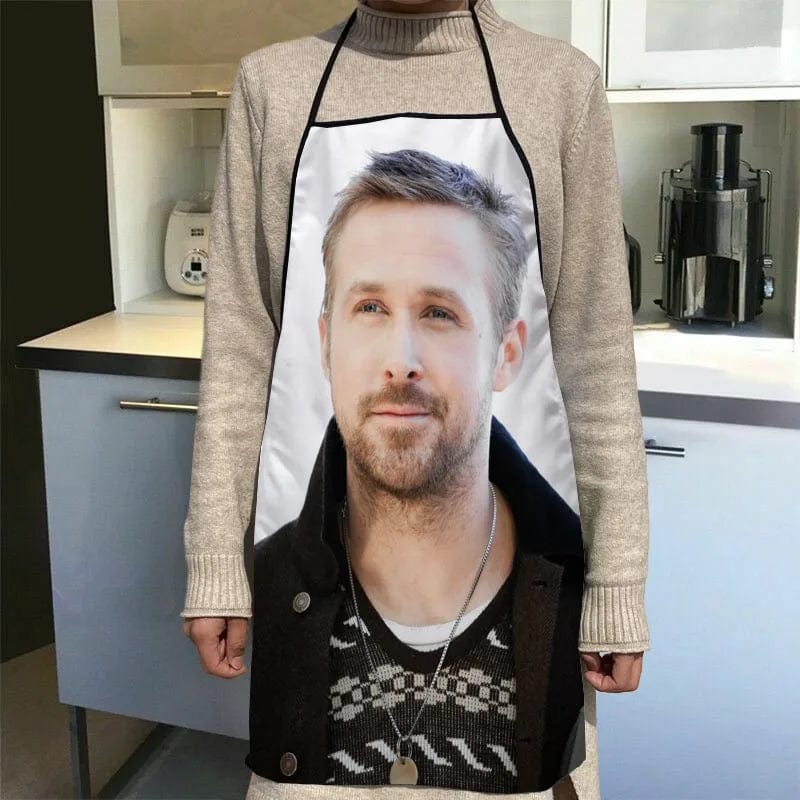 Fartuch kuchenny z nadrukiem Ryan Gosling 2 / 68x95cm Cuisine Pratique Polska