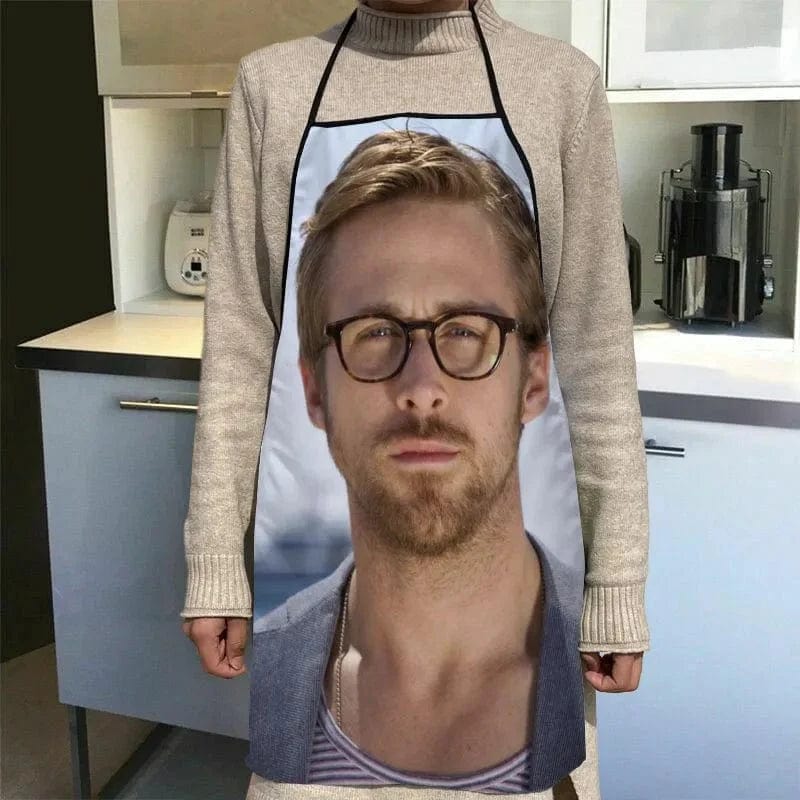 Fartuch kuchenny z nadrukiem Ryan Gosling 21 / 68x95cm Cuisine Pratique Polska