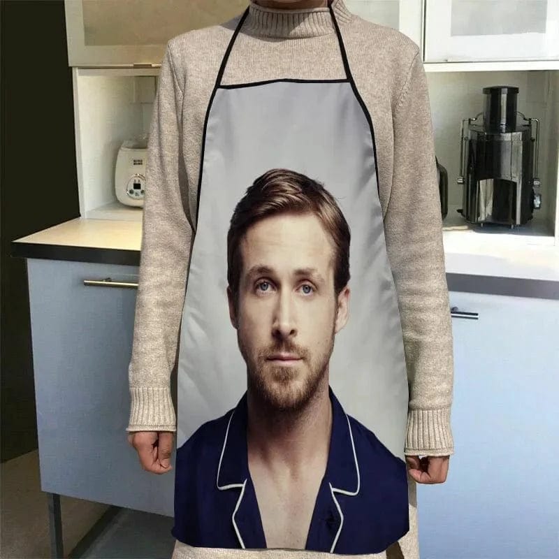 Fartuch kuchenny z nadrukiem Ryan Gosling 3 / 68x95cm Cuisine Pratique Polska