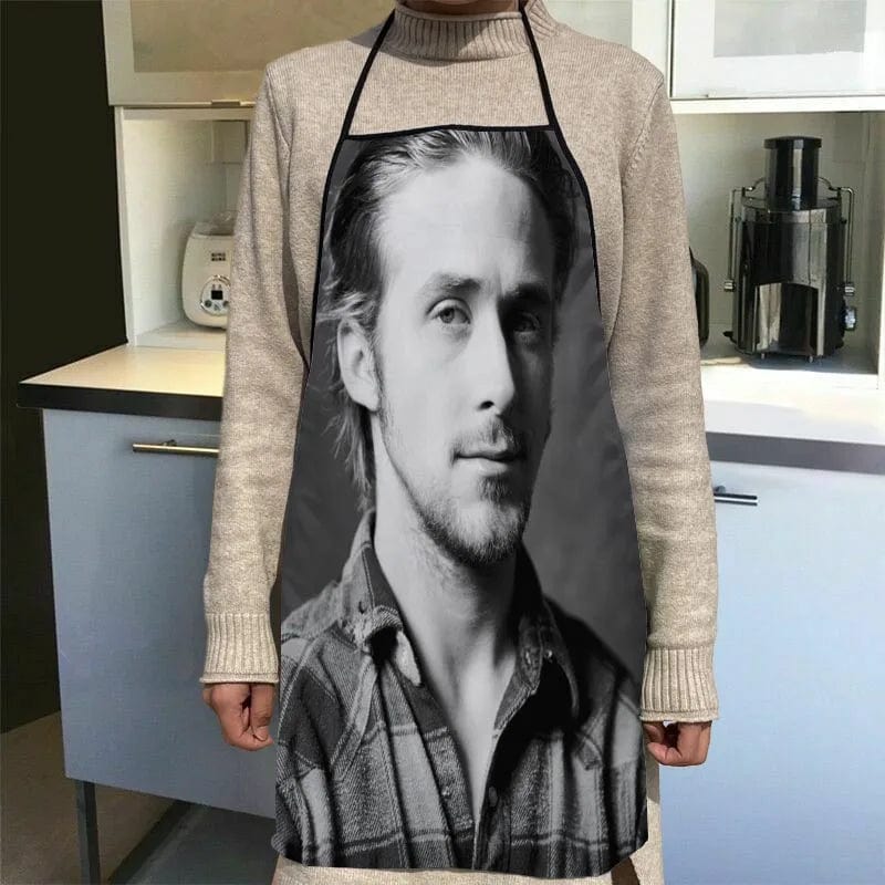 Fartuch kuchenny z nadrukiem Ryan Gosling 4 / 68x95cm Cuisine Pratique Polska