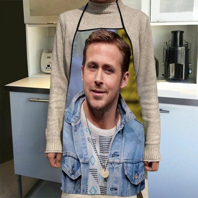Fartuch kuchenny z nadrukiem Ryan Gosling 5 / 68x95cm Cuisine Pratique Polska