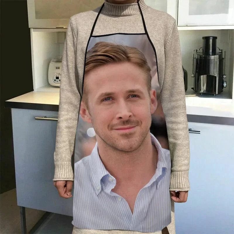 Fartuch kuchenny z nadrukiem Ryan Gosling 9 / 68x95cm Cuisine Pratique Polska