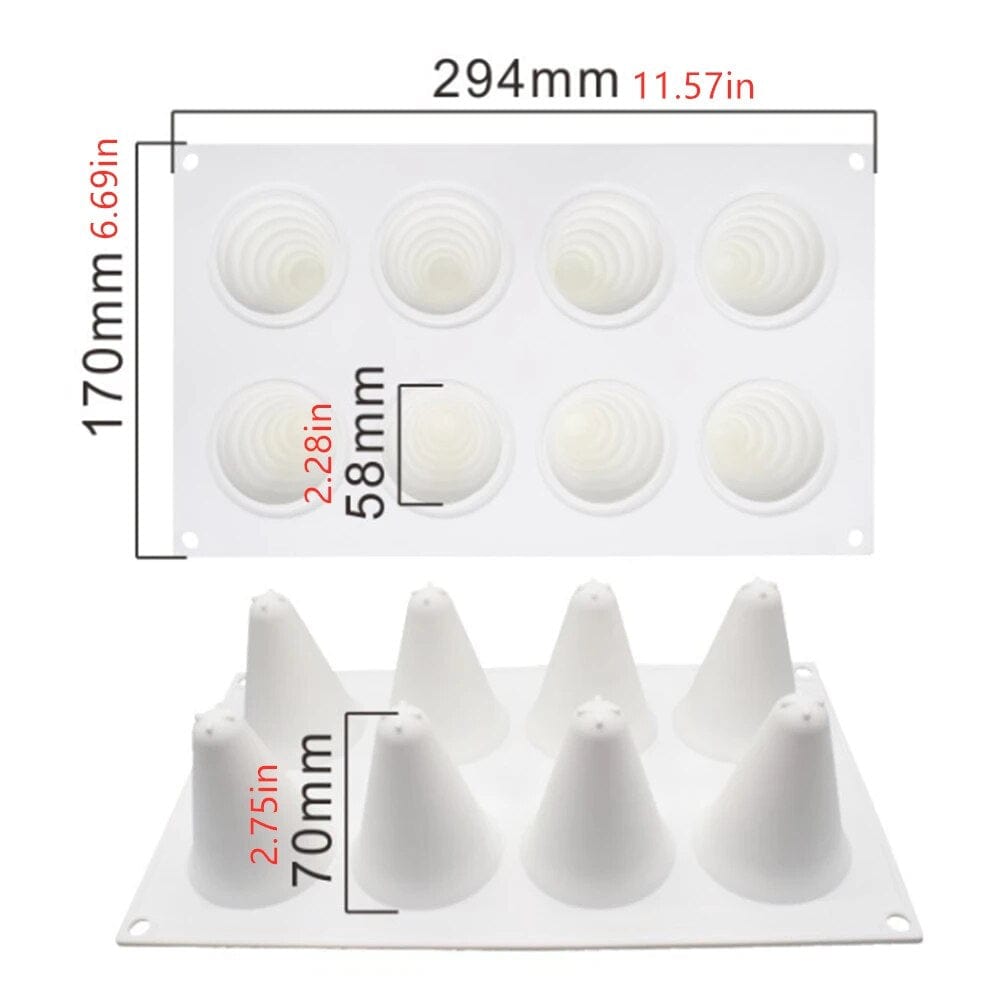 Forma do ciasta z jodłą 3D Tytuł domyślny Cuisine Pratique Polska