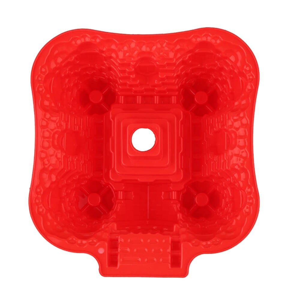 Forma do ciasta z zamkiem warownym Tytuł domyślny Cuisine Pratique Polska