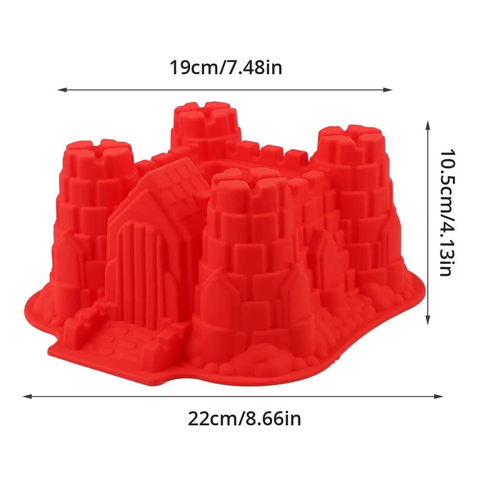 Forma do ciasta z zamkiem warownym Tytuł domyślny Cuisine Pratique Polska
