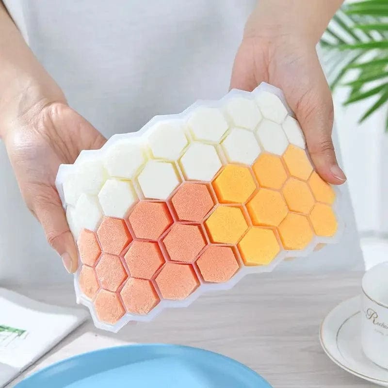 Forma do kostek lodu o strukturze plastra miodu 37 wgłębień Cuisine Pratique Polska