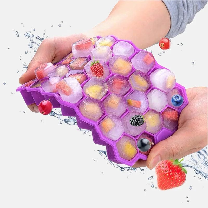 Forma do kostek lodu o strukturze plastra miodu 37 wgłębień Cuisine Pratique Polska