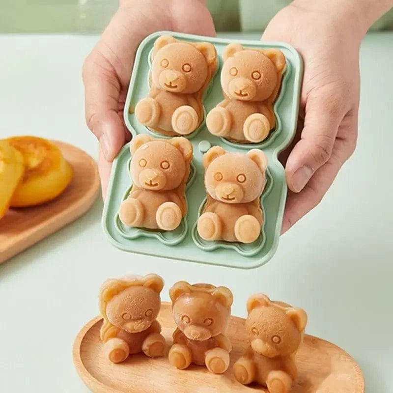 Forma do kostek lodu z niedźwiedziem Tytuł domyślny Cuisine Pratique Polska