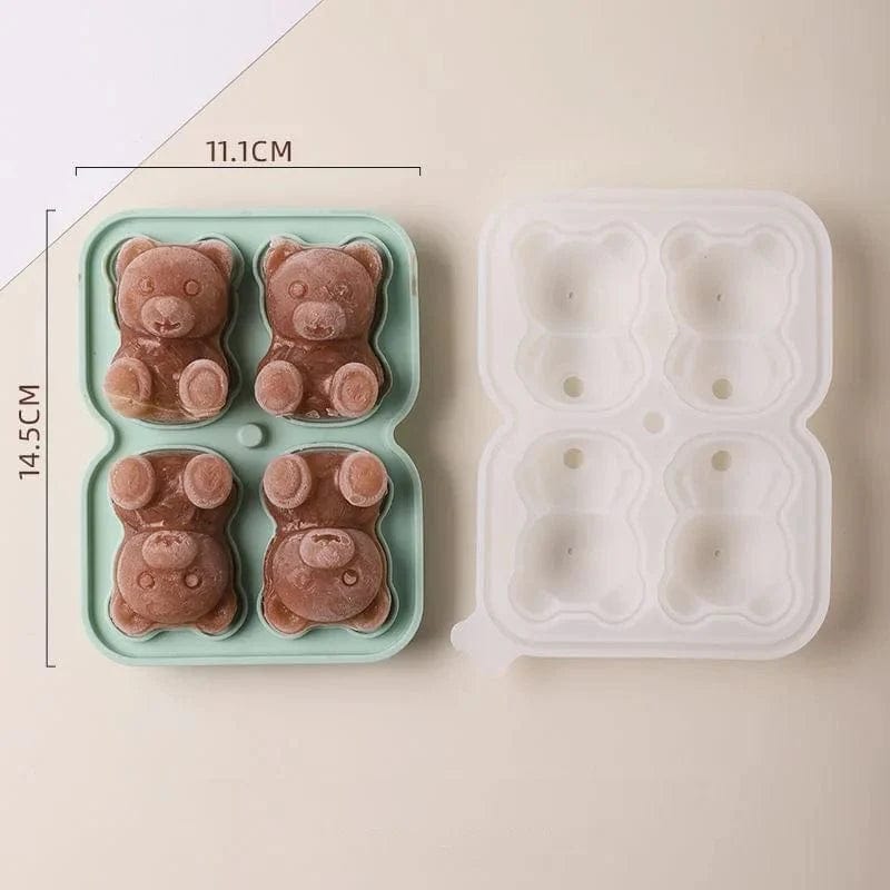 Forma do kostek lodu z niedźwiedziem Tytuł domyślny Cuisine Pratique Polska
