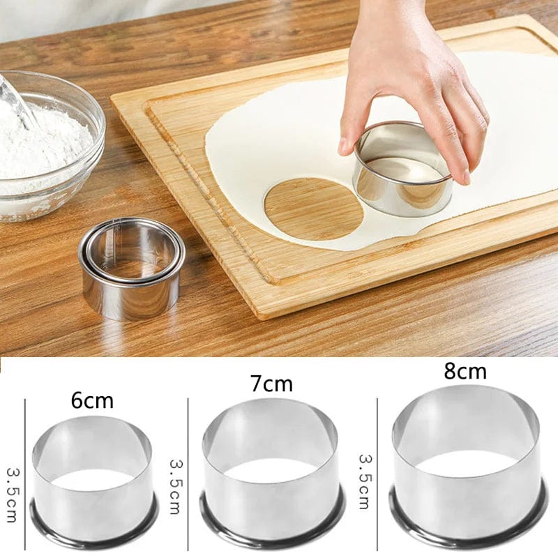 Forma do pierogów ze stali nierdzewnej - 5-częściowy zestaw kuchenny Cuisine Pratique Polska