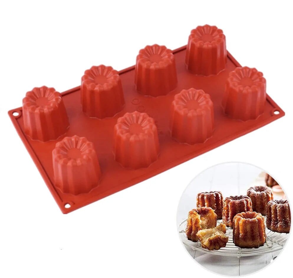 Forma silikonowa Bordeaux Canelés Tytuł domyślny Cuisine Pratique Polska