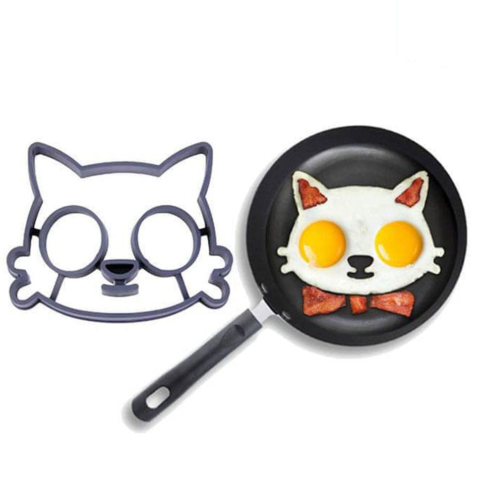 Forma silikonowa - Oeufs au Plat Głowa kota Cuisine Pratique Polska