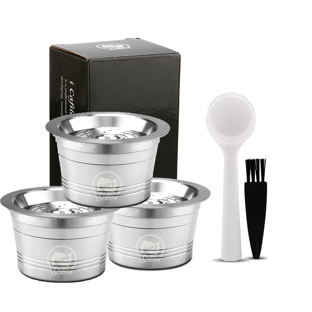 Kapsułki wielokrotnego użytku do Caffitaly, Cafissimo i Tchibo 3 kapsułki Cuisine Pratique Polska