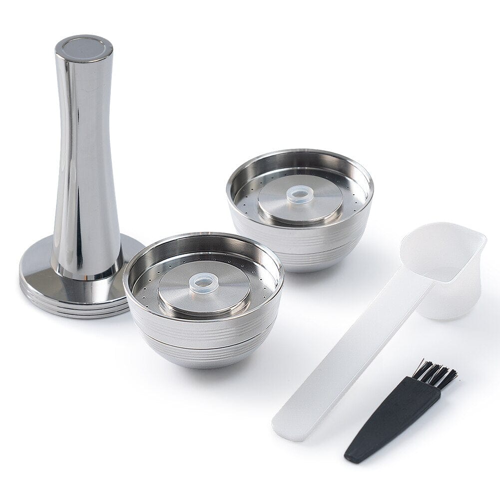 Kapsułki wielokrotnego użytku do Vertuo Next by Nespresso 2 kapsułki + 1 filiżanka Cuisine Pratique Polska