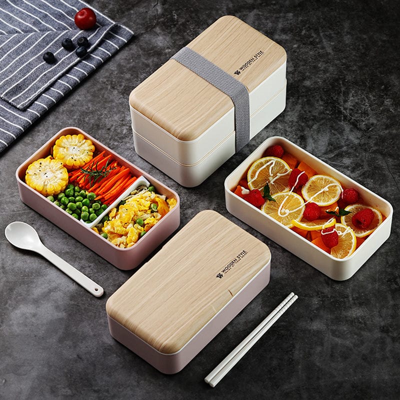 Klasyczne Bento z 2 przegrodami Cuisine Pratique Polska