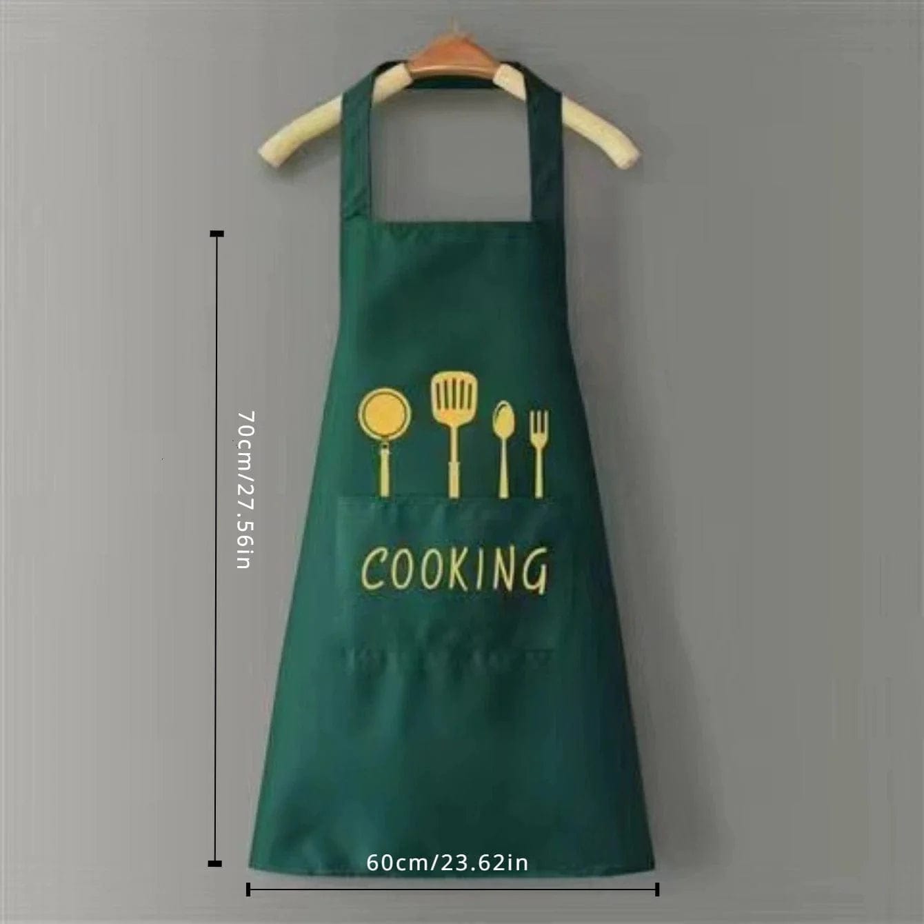 Klasyczny wodoodporny fartuch kuchenny "Cooking" z PVC Cuisine Pratique Polska