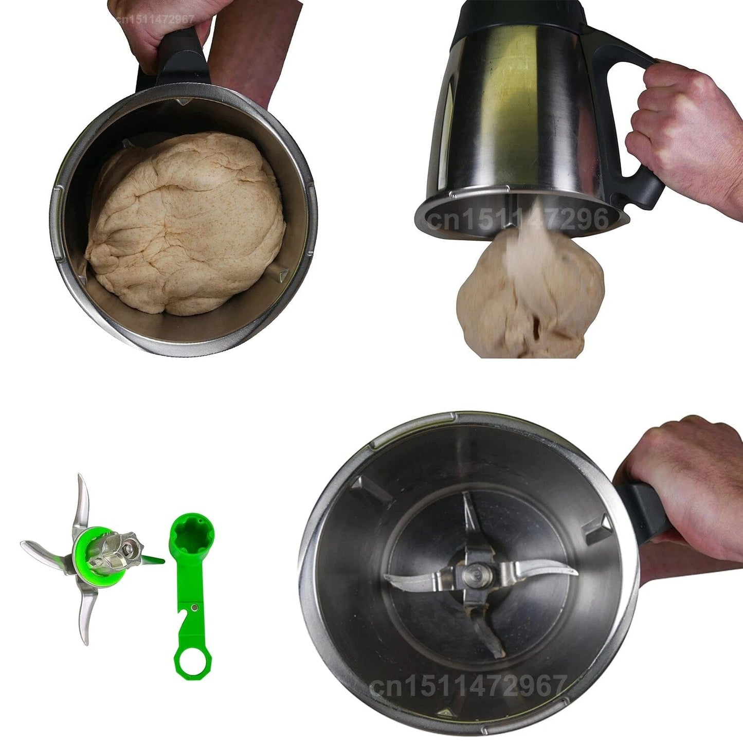 Klucz do uwalniania ciasta dla Thermomix Cuisine Pratique Polska