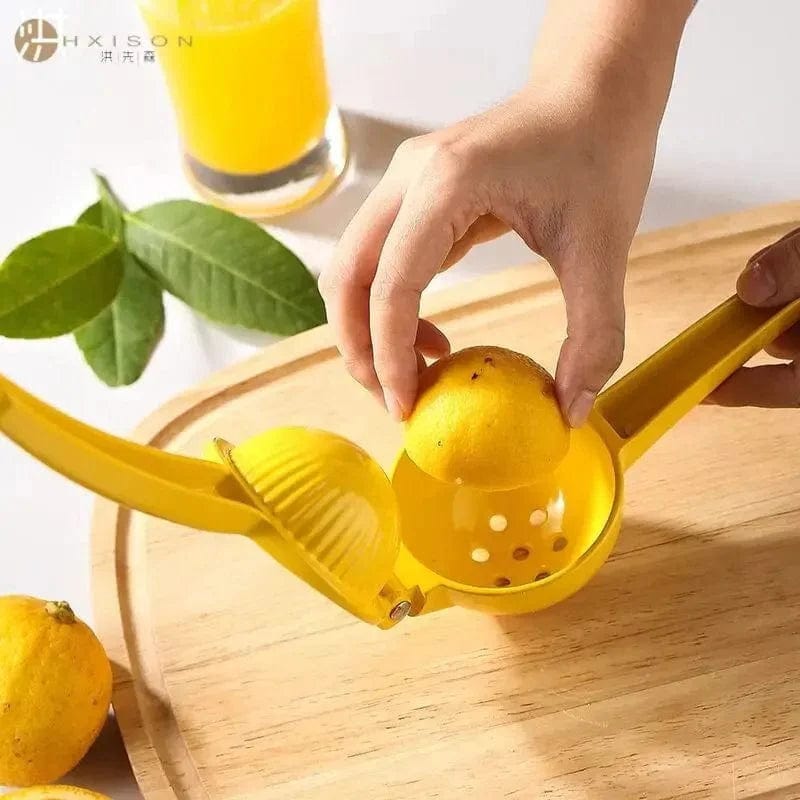 Kolorowa ręczna wyciskarka do cytryn - Kompaktowa sokowirówka żółty Cuisine Pratique Polska