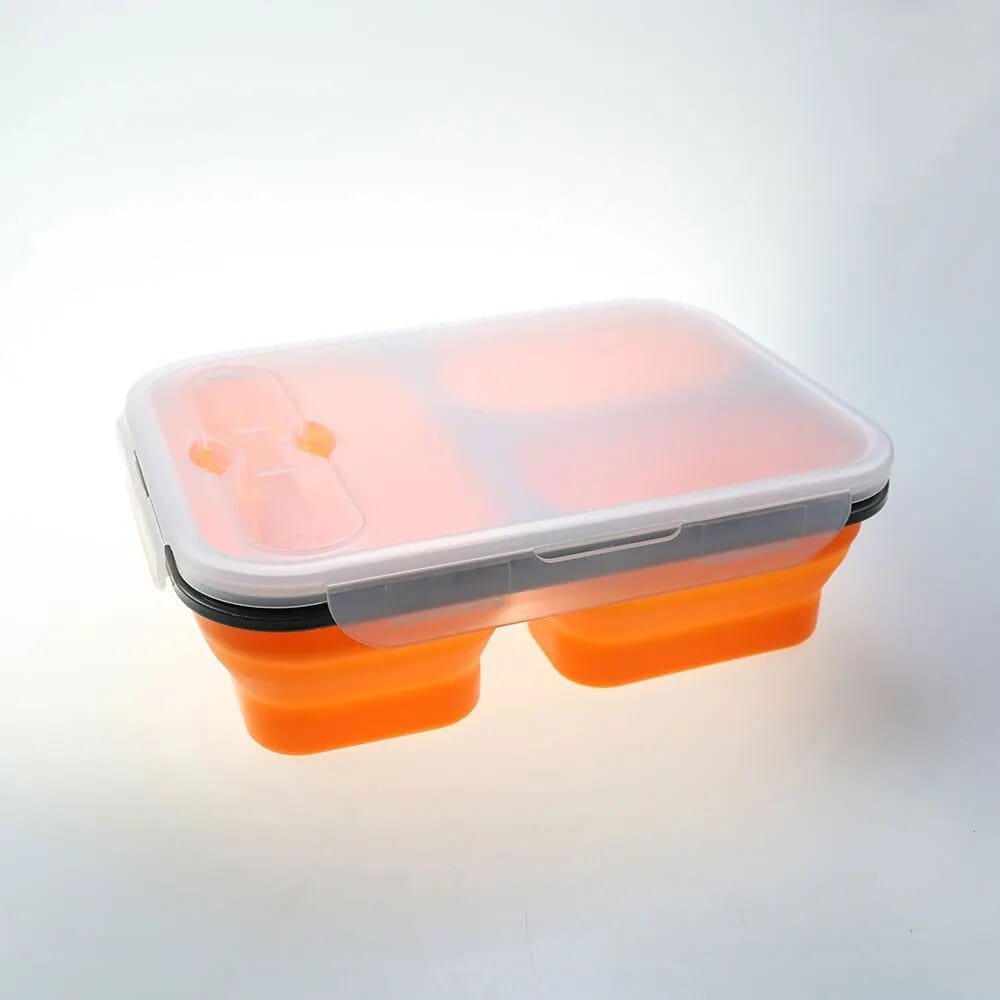 Kompaktowy, składany pojemnik na lunch z podwójną komorą Cuisine Pratique Polska