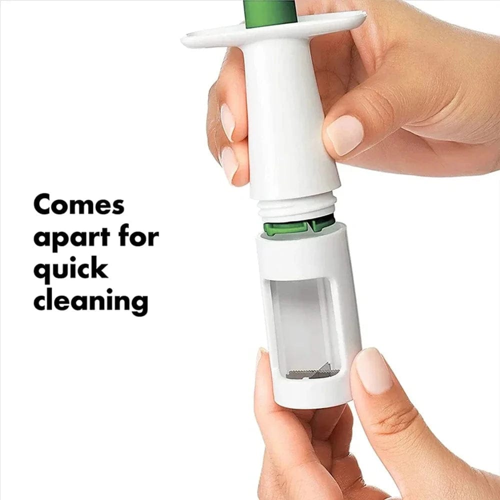 Krajalnica do winogron dla dzieci - narzędzie do krojenia owoców - kreatywne gotowanie Zielony Cuisine Pratique Polska