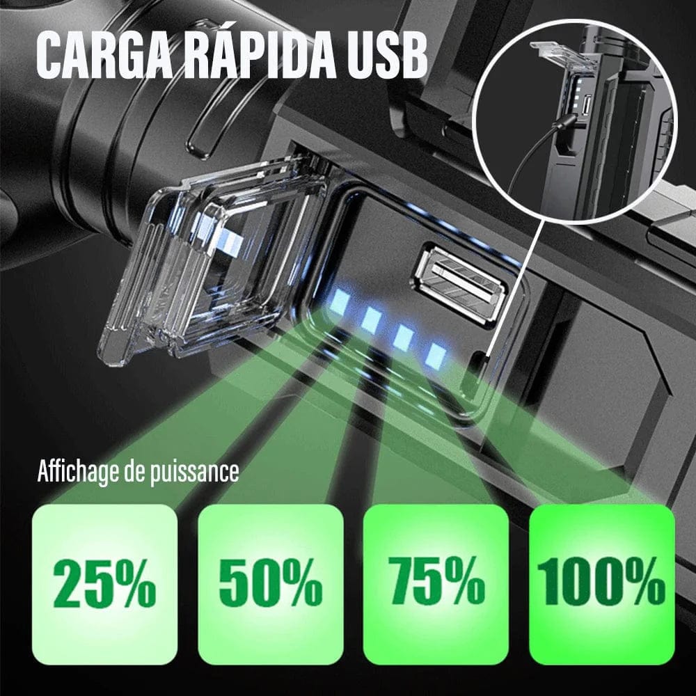 Latarka zasilająca Blaze Lite Duży z uchwytem / USB Cuisine Pratique Polska