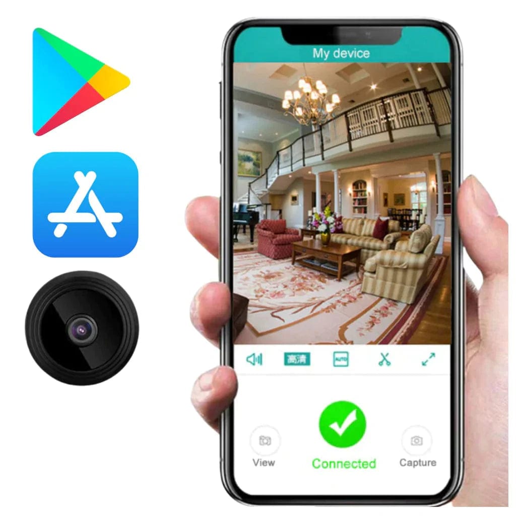 Łatwa w użyciu mini kamera do monitoringu Wi-Fi Cuisine Pratique Polska