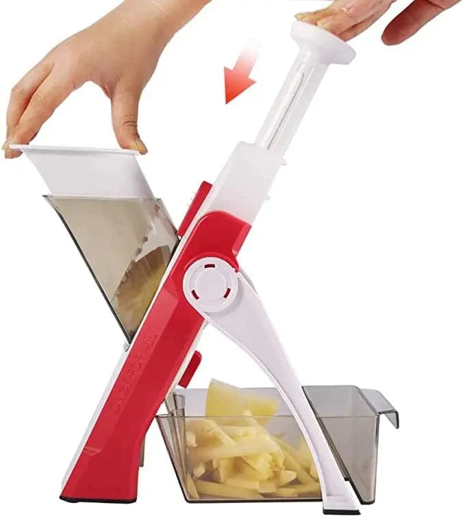Mandolina pionowa Safe Slice Czerwony Cuisine Pratique Polska