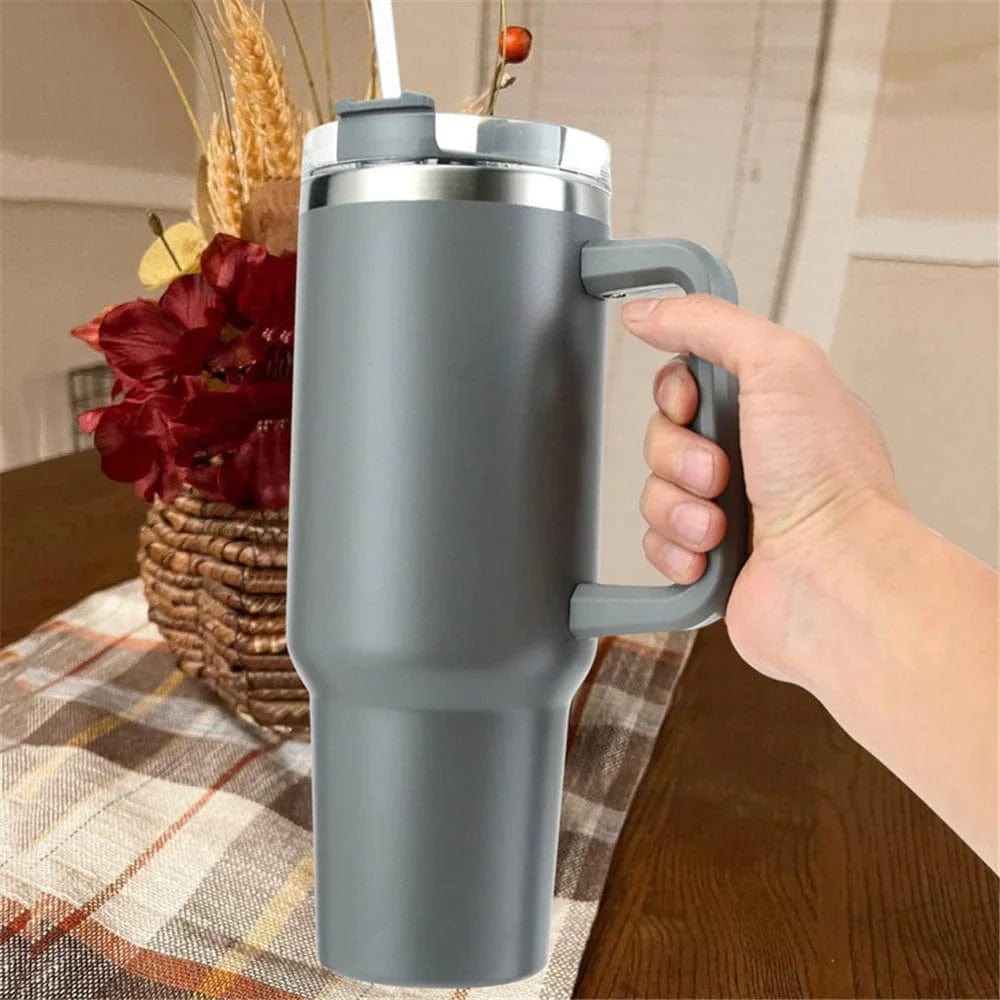 Mega Intelligent Insulated Bottle - Anthracite Grey 2 Szary antracyt Cuisine Pratique Polska