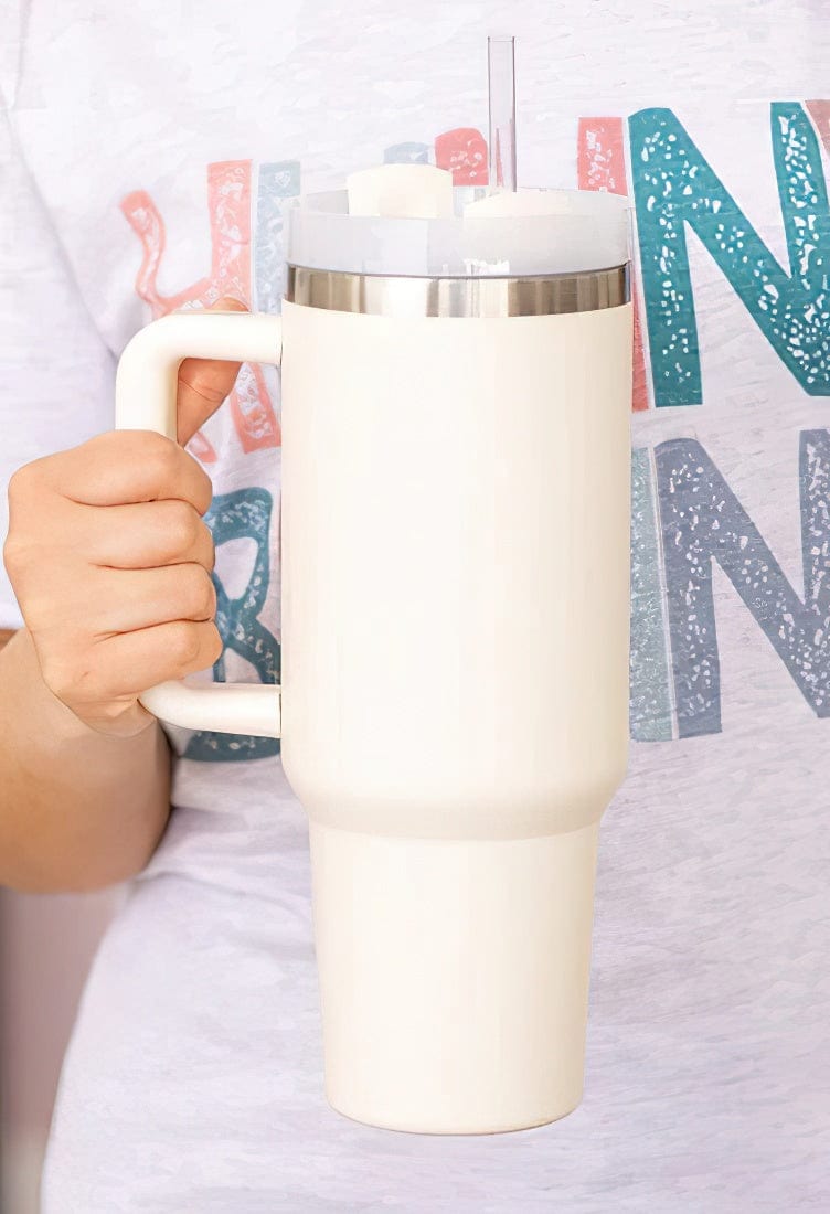 Mega Intelligent Insulated Bottle - Off-white (biała) Off White Cuisine Pratique Polska