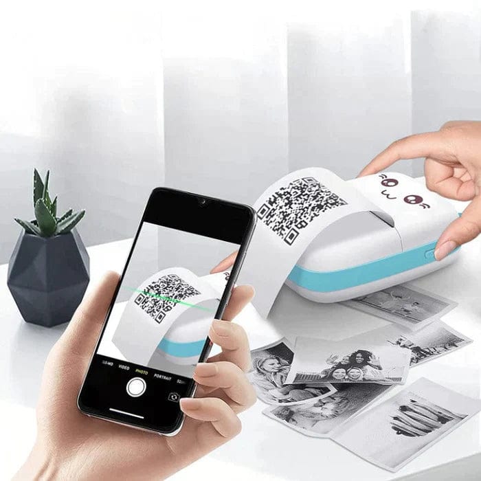 Mini bezprzewodowa drukarka etykiet do smartfonów - PrintEase Cuisine Pratique Polska