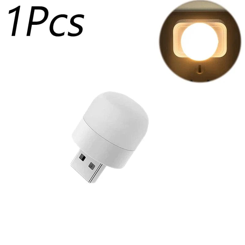 Mini lampka USB do czytania Ciepła biel Akumulator 1-10 szt. 1szt Ciepły Cuisine Pratique Polska