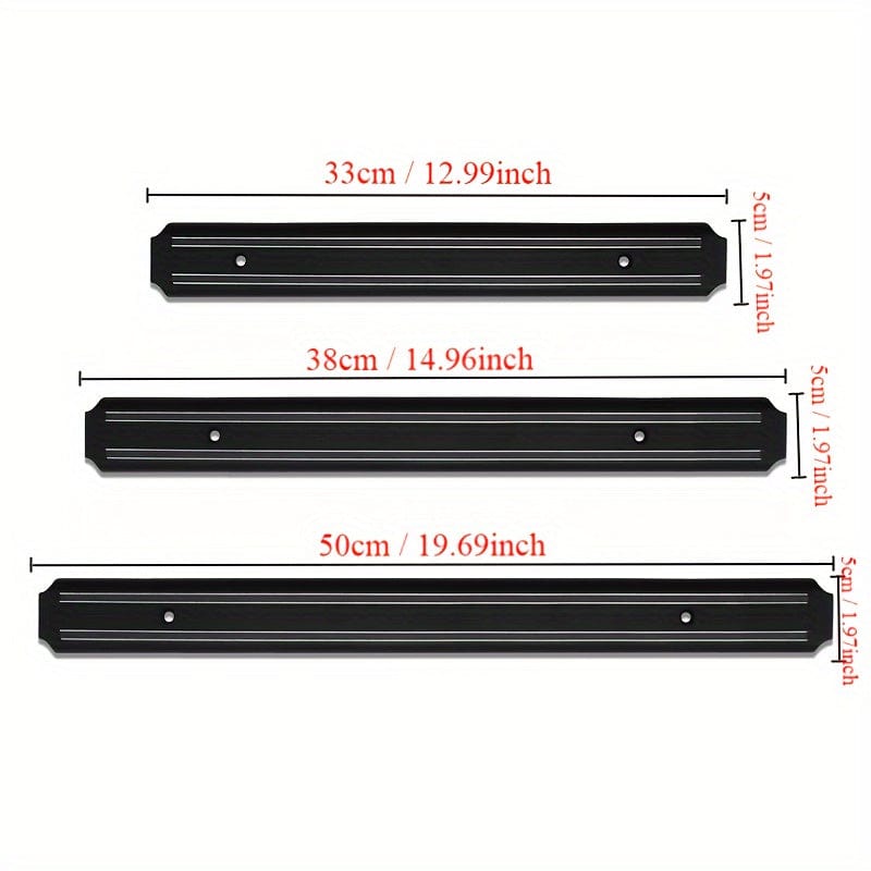 Naścienny magnetyczny stojak na noże - Mocny magnetyczny stojak na noże do kuchni - Kreatywny magnetyczny stojak na noże - Akcesoria kuchenne 32,99 cm Cuisine Pratique Polska