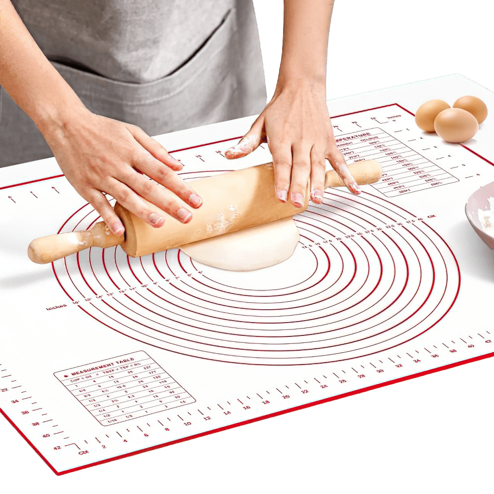 Nieprzywierająca silikonowa mata do wyrabiania ciasta Cuisine Pratique Polska