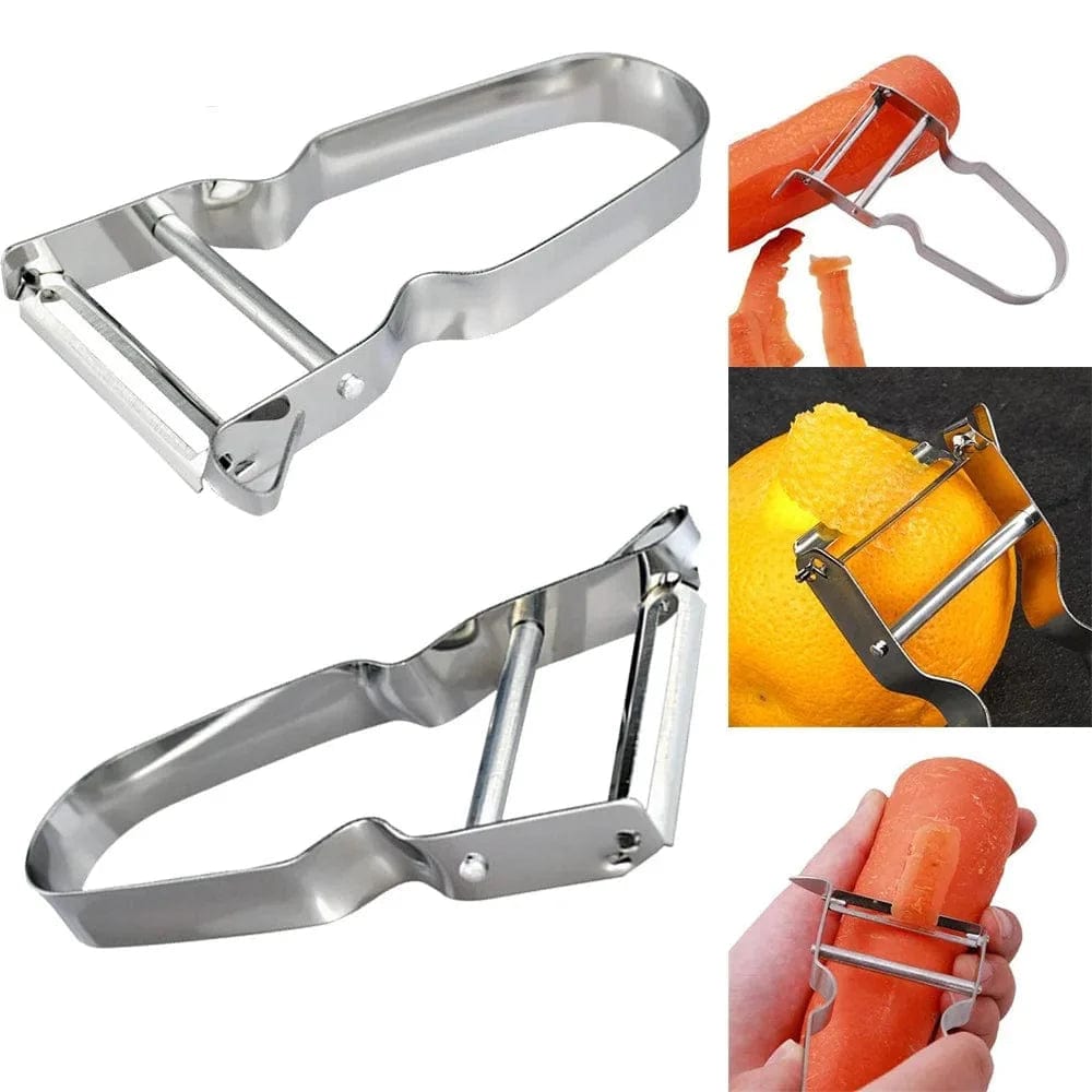 Obieraczka Trio Magic ze stali nierdzewnej typu U - ekologiczne narzędzie kuchenne Tytuł domyślny Cuisine Pratique Polska