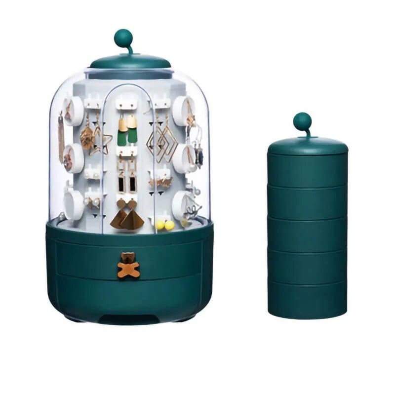 Obrotowy organizer na biżuterię Zielony Cuisine Pratique Polska