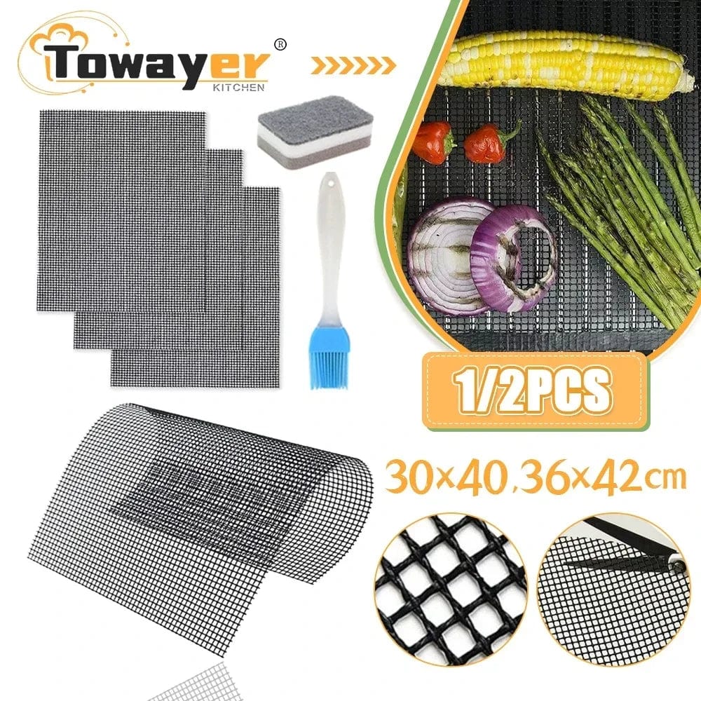 Odporny na wysoką temperaturę, nieprzywierający grill wielokrotnego użytku Cuisine Pratique Polska